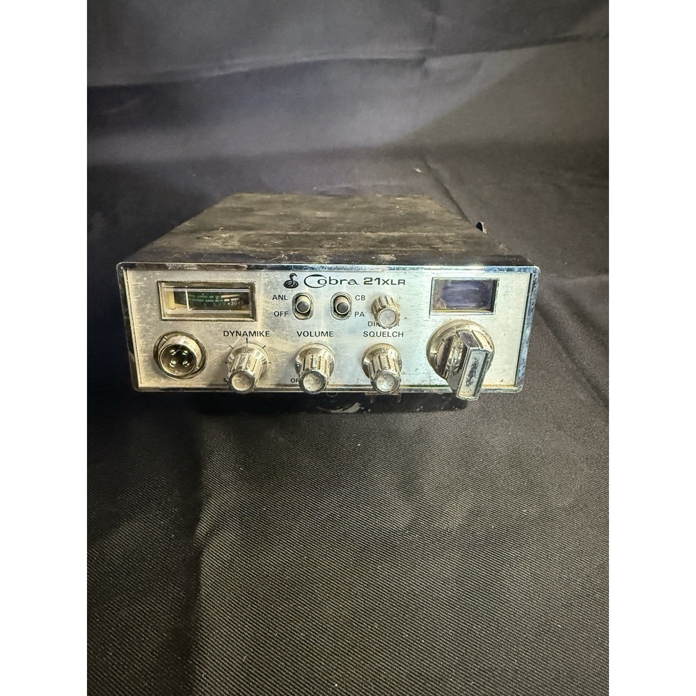 Cobra 21 XLR 40 Channel Mobile CB Radio Untested Black 21XLR